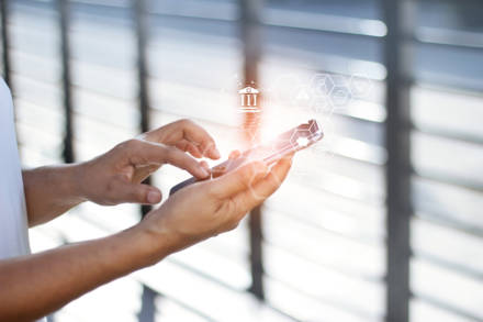 Digital Banking Mobile Phone