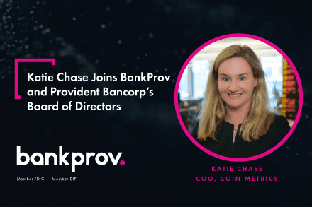 Katie Chase joins BankProv BOD