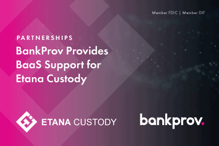BankProv Provides BaaS Support for Etana Custody Graphic