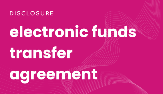 electronic funds transfer agreement