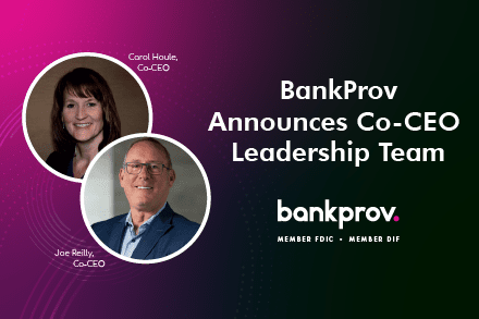 BankProv Announces Co-CEO Leadership Team