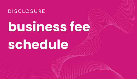 business fee schedule
